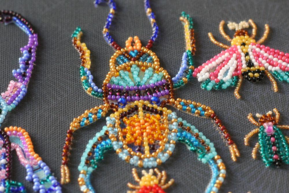 Bead Embroidery Kit - Beetles AB-730