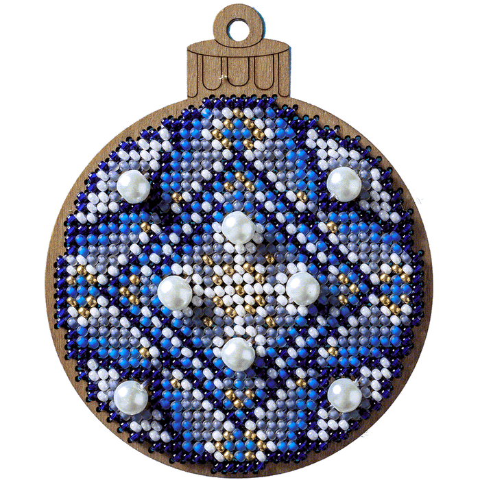 Bead embroidery kit on wood FLK-311 - Wizardi