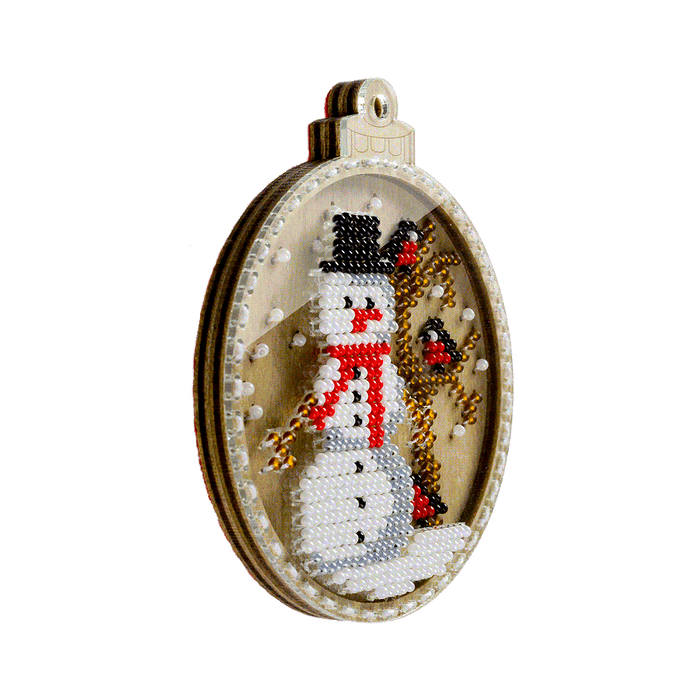 Bead embroidery kit on wood FLK-368 - Wizardi