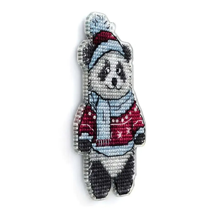Cross-stitch kit on a plastic base FLX-008