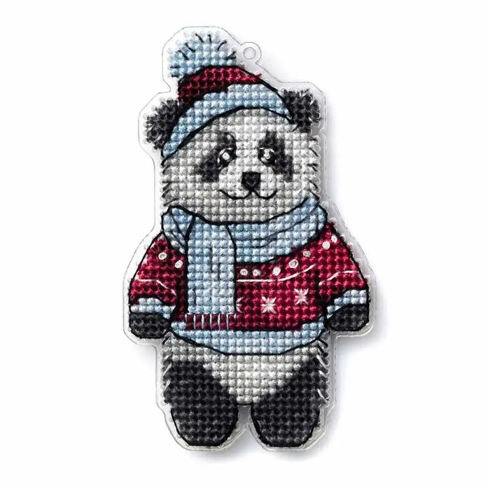 Cross-stitch kit on a plastic base FLX-008