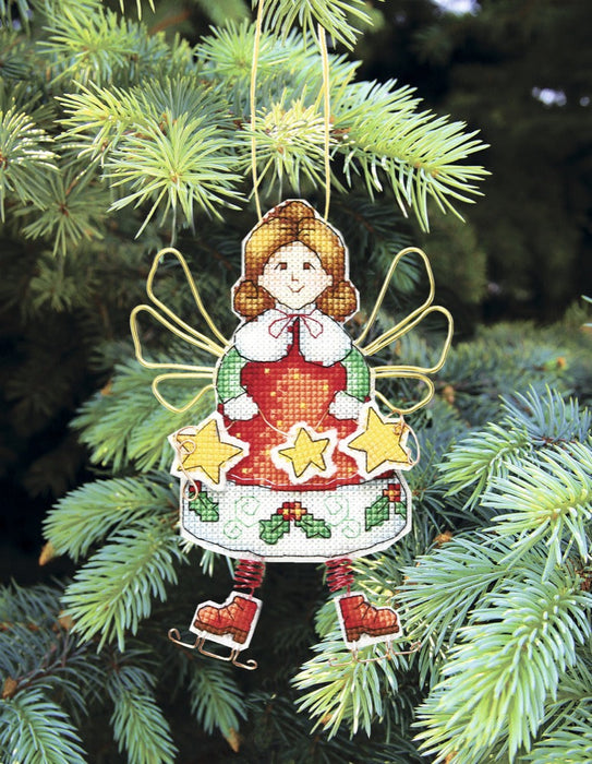 Christmas tree toy cross-stitch kit T-02 Set of pictures "Christmas toys"