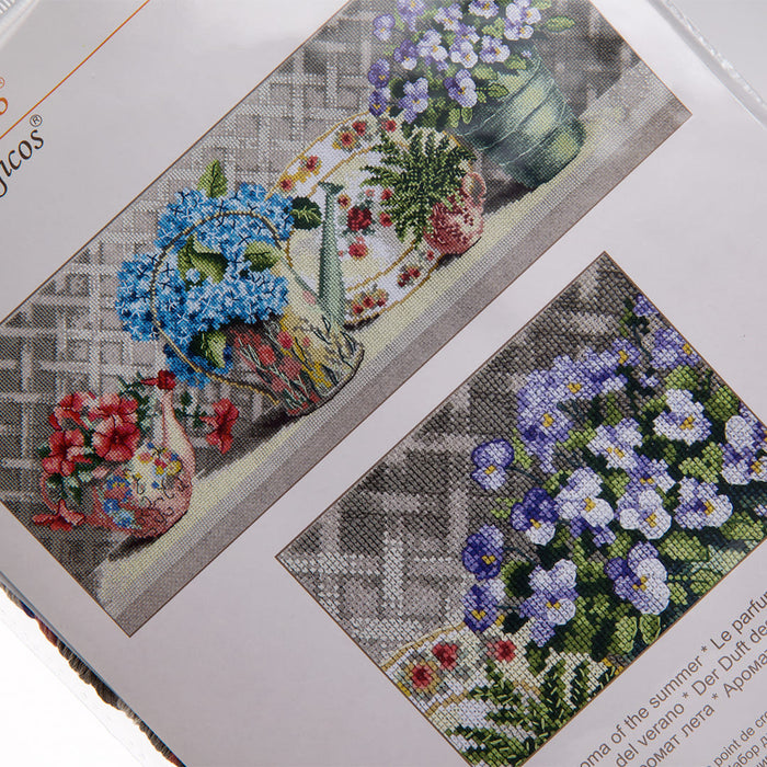 Cross-stitch kit M-390 "The aroma of the summer"