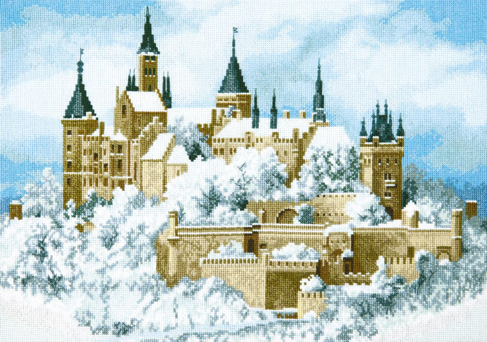 Cross-stitch kit M-371 "Castle in the clouds"