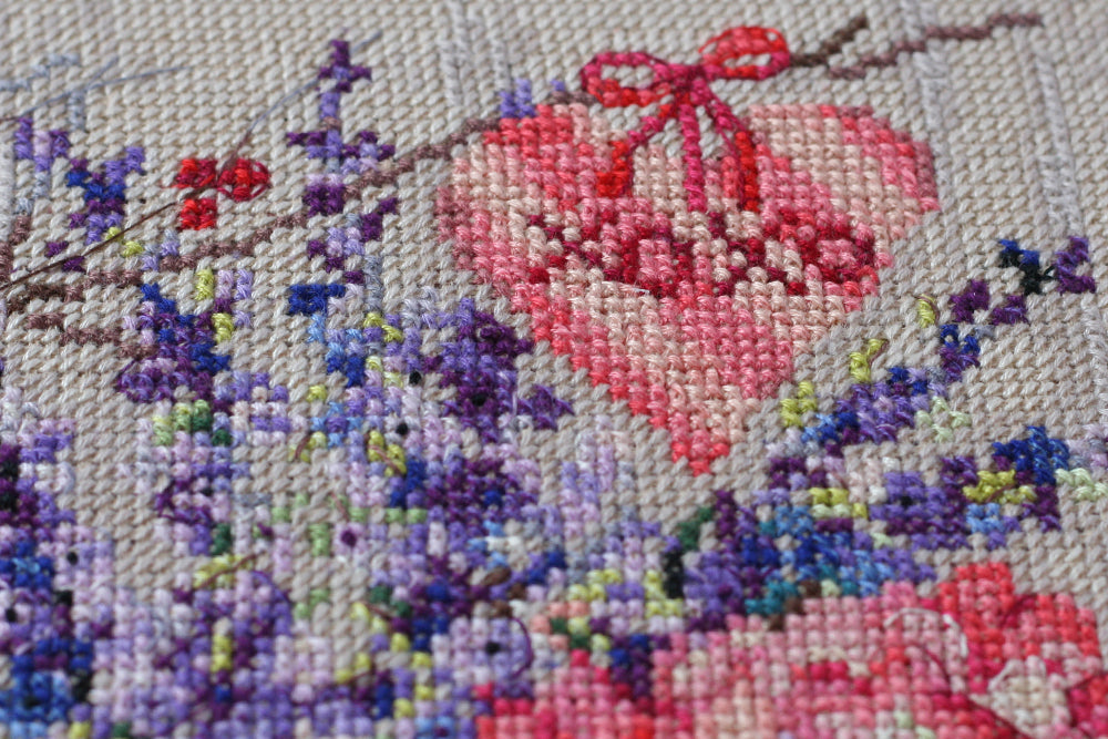 Cross-stitch kit With tender and love AH-053