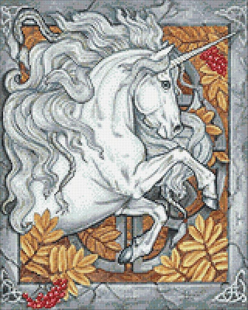 Autumn Unicorn CS2677 15.8 x 19.7 inches Crafting Spark Diamond Painting Kit - Wizardi