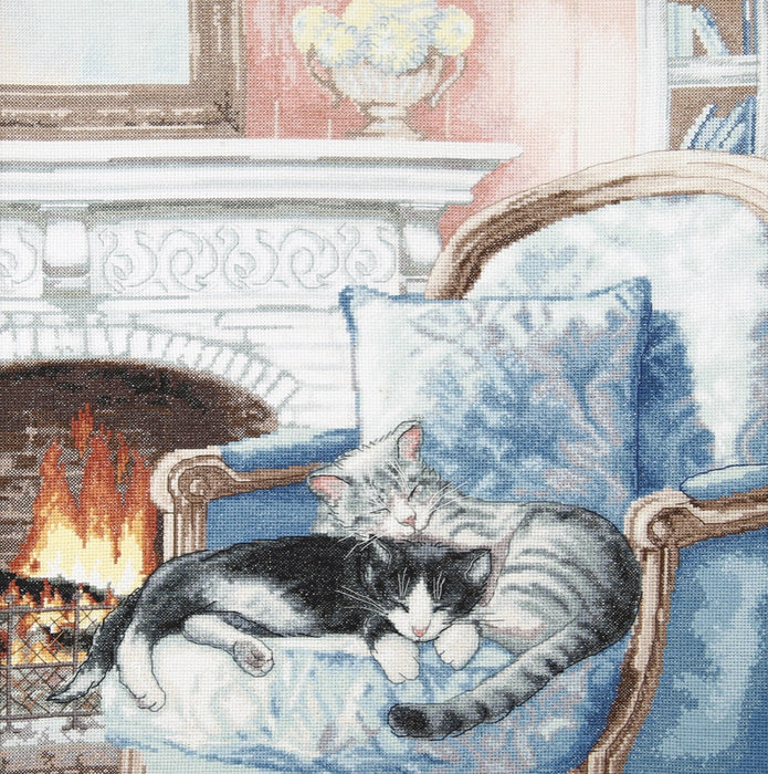 BT-237 Counted cross stitch kit Crystal Art "Sweet dreams"