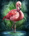Diamond painting kit Flamingo Crafting Spark 14.9 x 18.9 in CS2572 - Wizardi