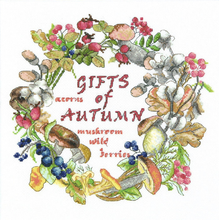 Cross-stitch kit M-433 "Gifts of Autumn"