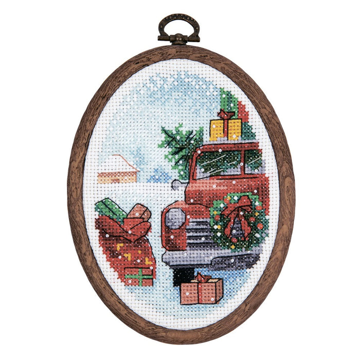 M-502 Counted cross stitch kit series "Preparing for the Holidays"