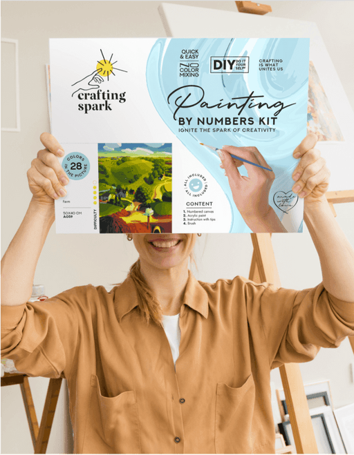 Painting by Numbers kit Crafting Spark Corrida S070 19.69 x 15.75 in - Wizardi