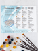 Painting by Numbers kit Crafting Spark Rain on Mars I017 19.69 x 15.75 in - Wizardi
