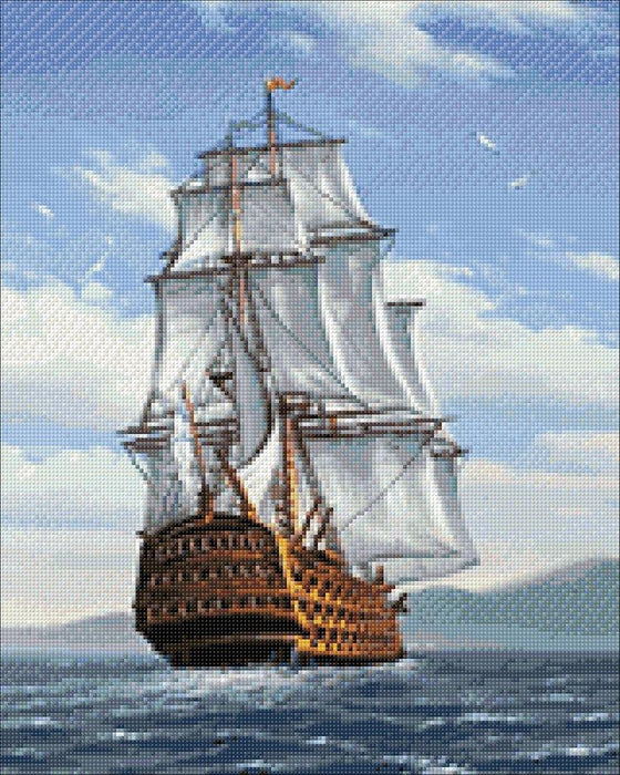Diamond painting kit To the Distant Shores Crafting Spark 18.9 x 14.9 in CS2604 - Wizardi